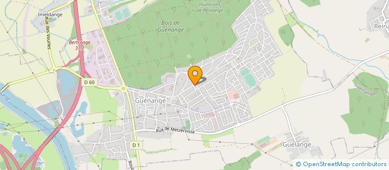localisation de l'entreprise GUENANGE CHAUFFAGE  GUENANGE