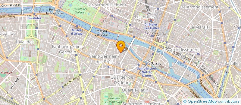 localisation de l'entreprise GUENEGAUD  PARIS