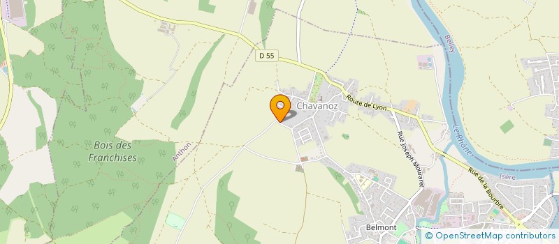 localisation de l'entreprise GUENIMMO  CHAVANOZ