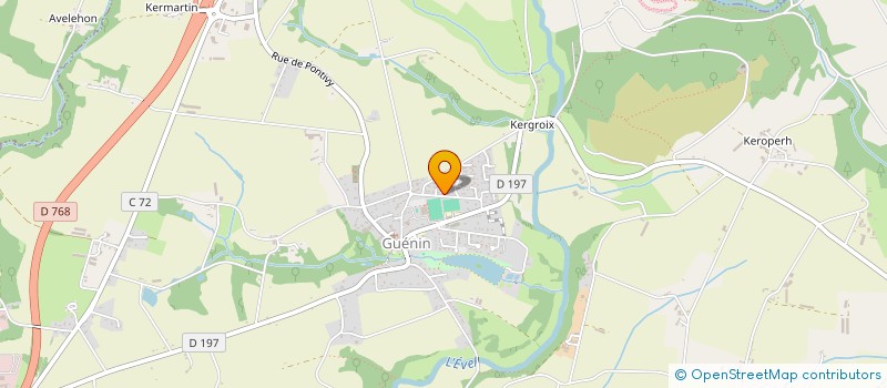 localisation de l'entreprise GUENIN BAD  GUENIN