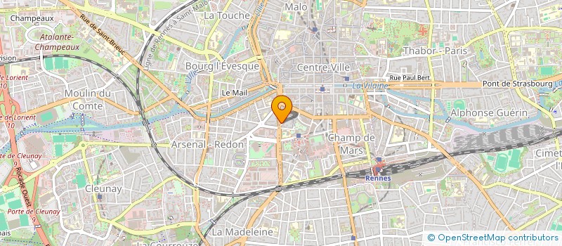 localisation de l'entreprise GUENNO BRUZ  RENNES