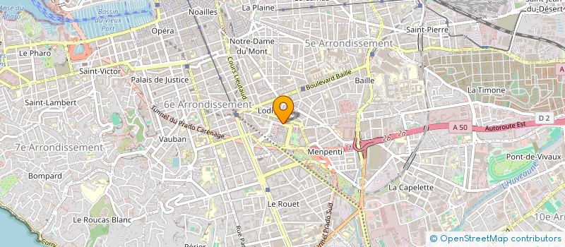 localisation de l'entreprise GUEOULA à MARSEILLE