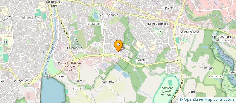 localisation de l'entreprise GUEPIC à VANNES