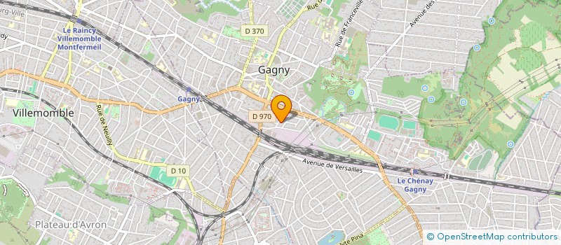 localisation de l'entreprise GUERIBE CONNECT  GAGNY