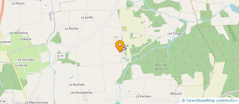 localisation de l'entreprise GUERIF à SAINT-GANTON