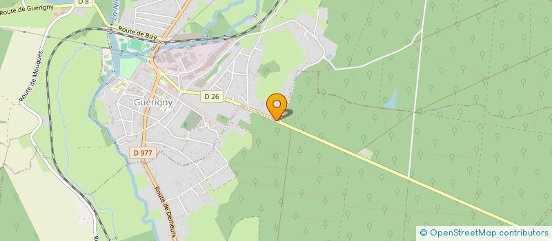 localisation de l'entreprise GUERIGNOISE à GUERIGNY