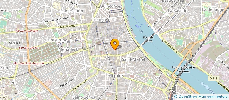 localisation de l'entreprise GUERILLA  BORDEAUX