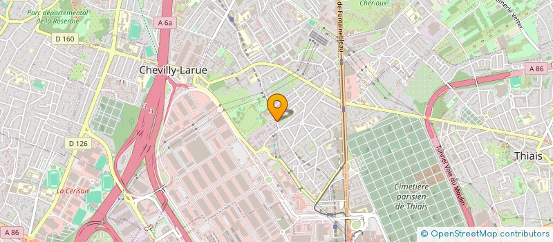 localisation de l'entreprise GUERILLA STORE PARIS  CHEVILLY-LARUE