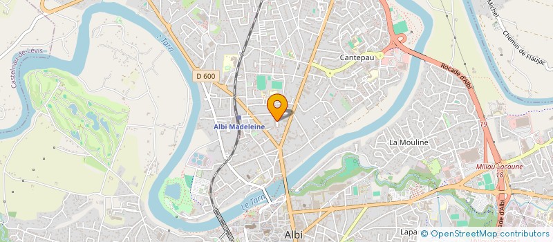 localisation de l'entreprise GUERILLERO Y RECONQUISTA à ALBI