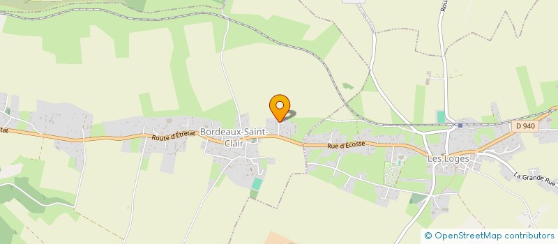 localisation de l'entreprise GUERIN AGRI SERVICES  BORDEAUX-SAINT-CLAIR