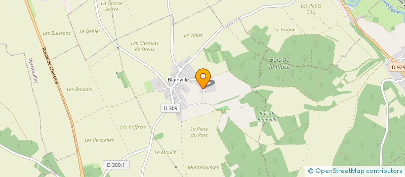 localisation de l'entreprise GUERIN ASSISTANCE à SAINTE-GEMME-MORONVAL