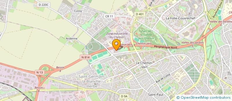 localisation de l'entreprise GUERIN CAEN à CAEN