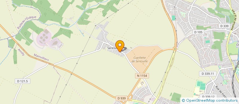 localisation de l'entreprise GUERIN FAMILY à MAINVILLIERS