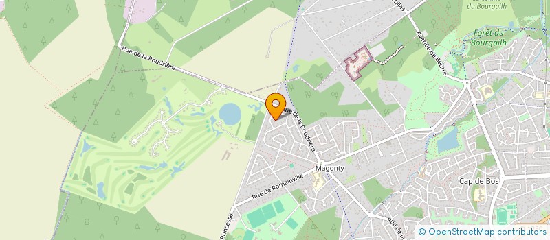 localisation de l'entreprise GUERIN FPL  PESSAC