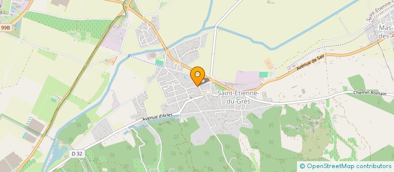 localisation de l'entreprise GUERIN FRANCOIS ET CRESTEAUX GHISLAINE à SAINT-ETIENNE-DU-GRES