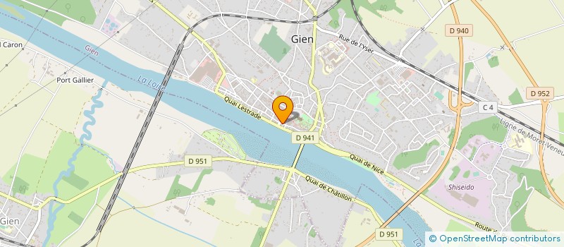 localisation de l'entreprise GUERIN GIRARD à GIEN