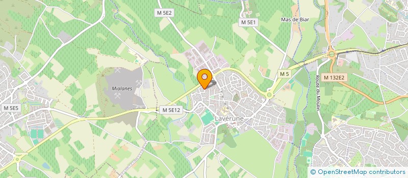 localisation de l'entreprise GUERIN-HEBERT ENTREPISE  LAVERUNE