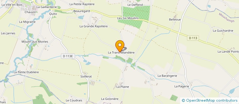 localisation de l'entreprise GUERIN-HODGE PRODUCTIONS  SAINT-MAURICE-DES-NOUES