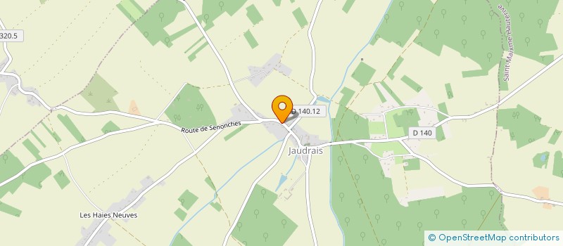 localisation de l'entreprise GUERIN LAURENT à JAUDRAIS