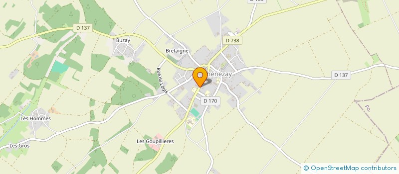 localisation de l'entreprise GUERIN LOCATION  LE TALLUD