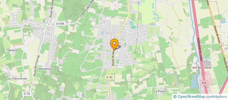 localisation de l'entreprise GUERIN METAL  LUCENAY