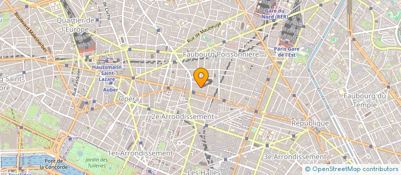 localisation de l'entreprise GUERIN PARPETTE  PARIS