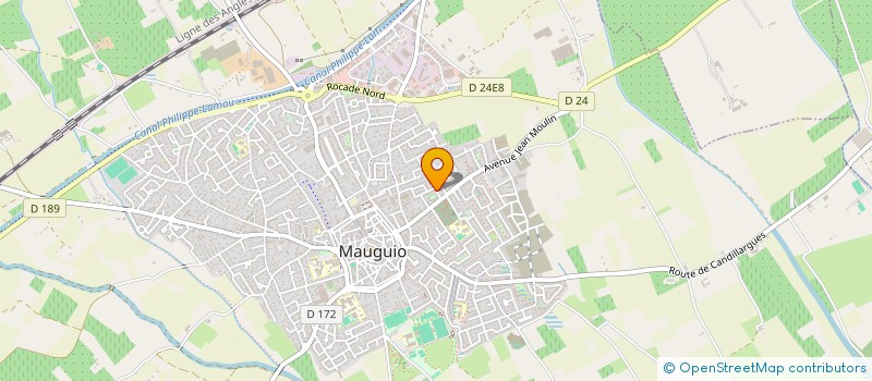 localisation de l'entreprise GUERIN ROCHAT  MAUGUIO