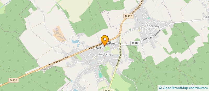 localisation de l'entreprise GUERIN TEIXEIRA à FONTENAY