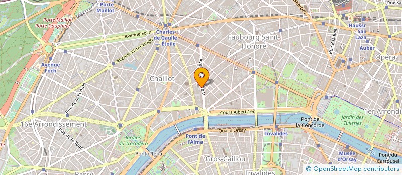 localisation de l'entreprise GUERIN TRADE INTERNATIONAL à PARIS