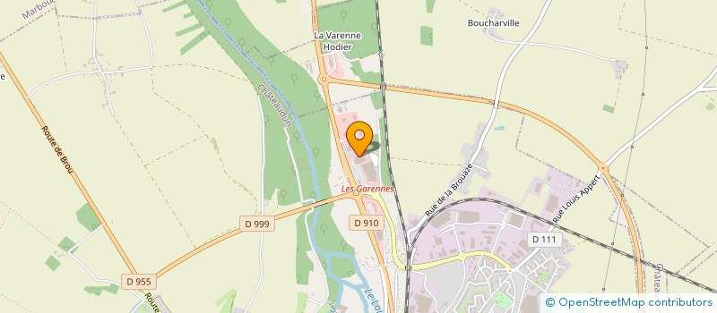 localisation de l'entreprise GUERINEAU ETIENNE ET PHILIPPE à CHATEAUDUN
