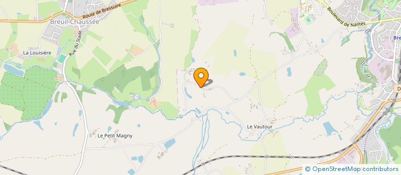 localisation de l'entreprise GUERINEAU JOSEPH à BRESSUIRE