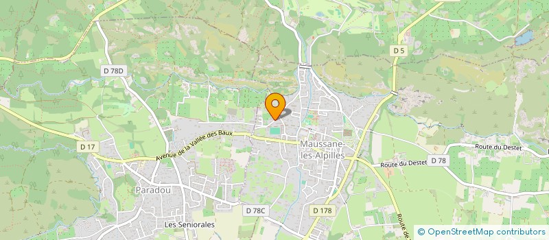 localisation de l'entreprise GUERINNOVA HOLDING  ARLES