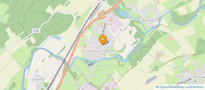 localisation de l'entreprise GUERINON INVEST  AUTHOISON