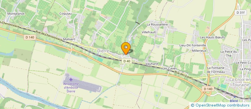 localisation de l'entreprise GUERIR DU PASSE LES CHEMINS DE LA PSYCHOGENEALOGIE  DIERRE