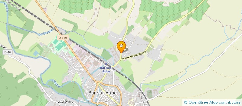 localisation de l'entreprise GUERITTE SARL à VILLE-SUR-TERRE
