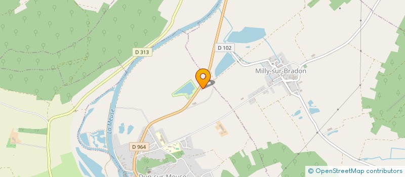 localisation de l'entreprise GUERLAIN CONSTRUCTIONS à DUN-SUR-MEUSE