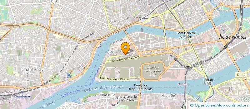 localisation de l'entreprise GUERLESQUIN ET ASSOCIES à NANTES