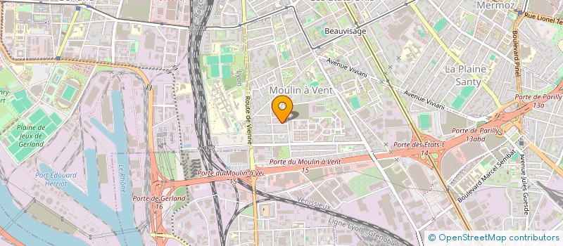 localisation de l'entreprise GUERMASSI BROTHER DISTRIBUTION à VENISSIEUX