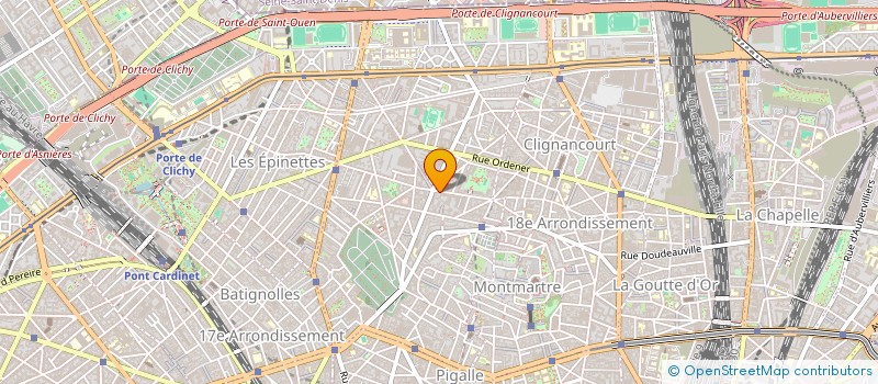 localisation de l'entreprise GUERMONPREZ TESSIER SARL à PARIS