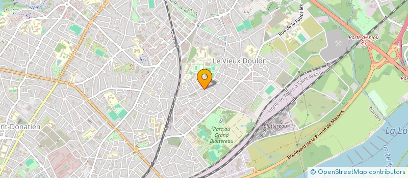 localisation de l'entreprise GUERMORREY à NANTES
