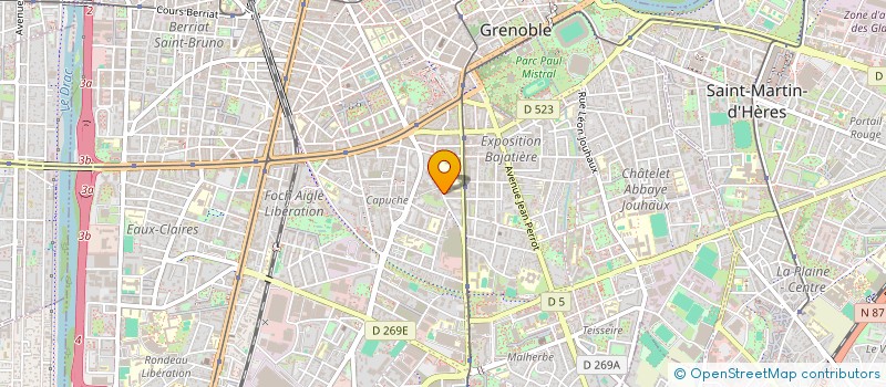 localisation de l'entreprise GUERMOUH LOCATION  GRENOBLE