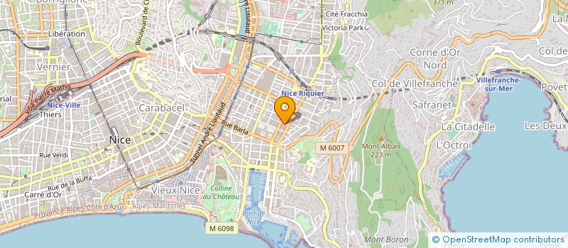 localisation de l'entreprise GUERNICA à NICE