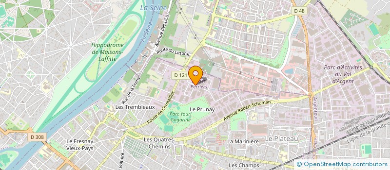 localisation de l'entreprise GUERREIRO SAS à SARTROUVILLE
