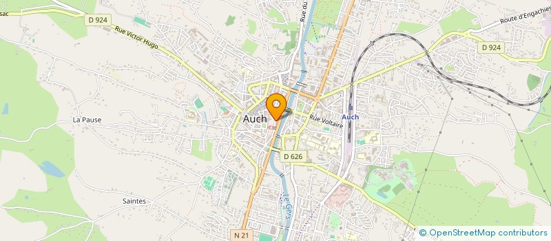 localisation de l'entreprise GUERRERO AUTOMOBILES  AUCH