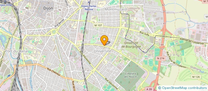 localisation de l'entreprise GUERRET-SCHMITT à DIJON