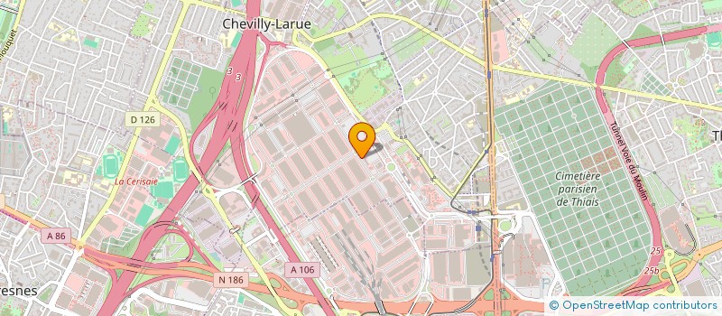 localisation de l'entreprise GUERRIC  CHEVILLY-LARUE