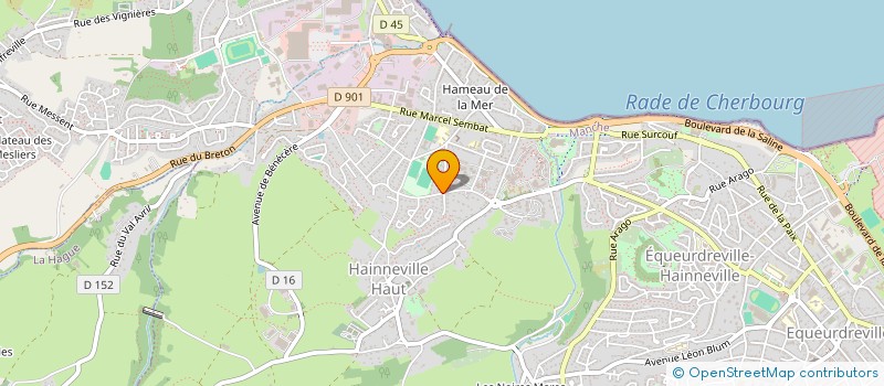 localisation de l'entreprise GUERRIER à CHERBOURG-EN-COTENTIN
