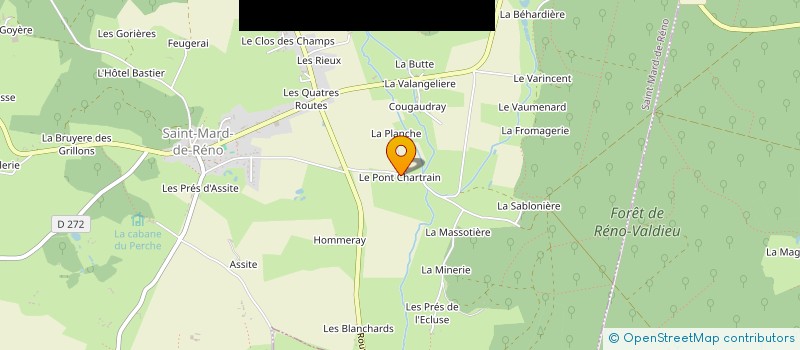 localisation de l'entreprise GUERRIER-HELION à SAINT-MARD-DE-RENO