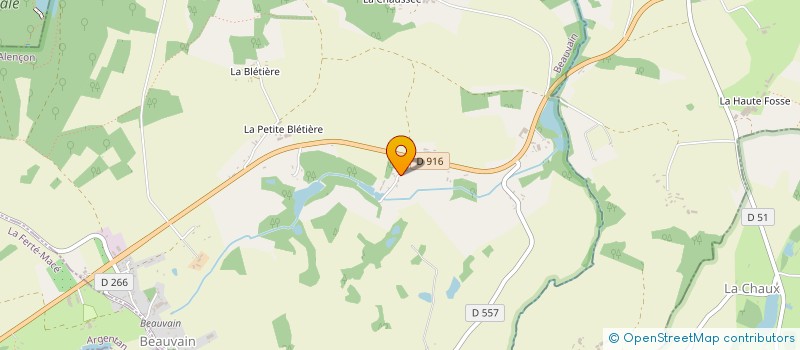localisation de l'entreprise GUERRIER NICOLAS ET FLORENCE à BEAUVAIN