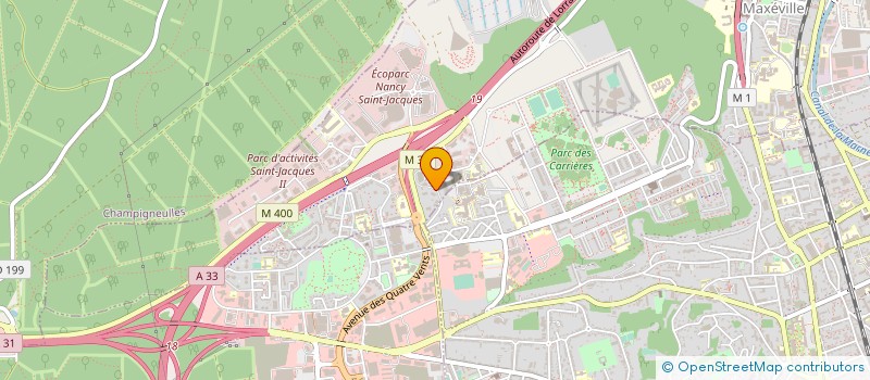 localisation de l'entreprise GUERRIERE LOIS  MAXEVILLE